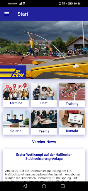 Leichtathletik Club Haßloch Screenshot 1