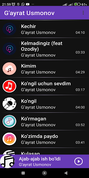 G'ayrat Usmonov Screenshot 1