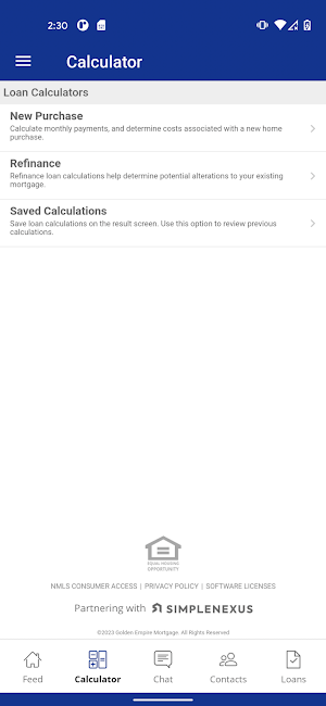 HomeConnect (Home Loan) Screenshot 1