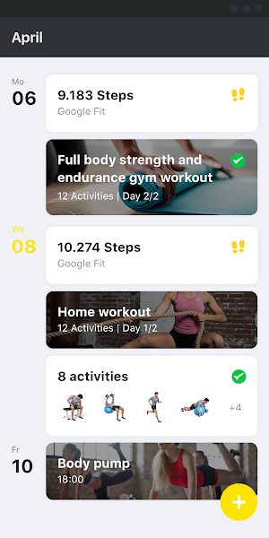 Combine Fitness Screenshot 1