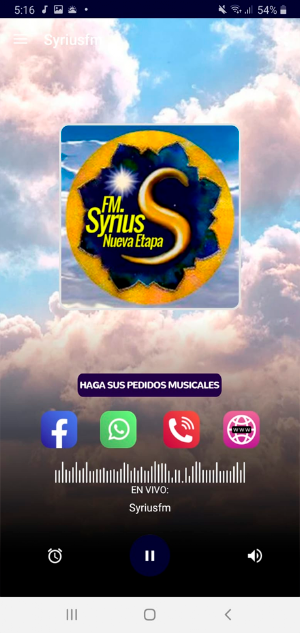 Syrius FM Screenshot 1