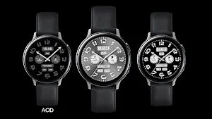 Silver Gray Quartz ZKin Watch Screenshot 0