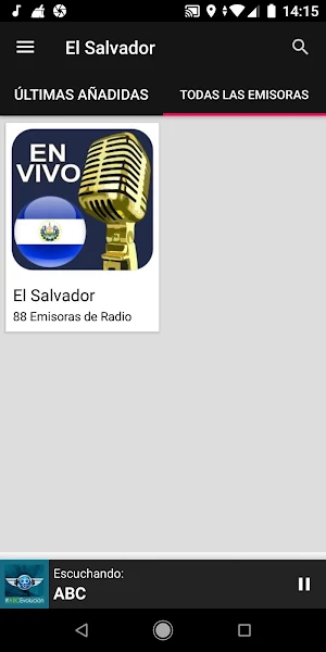 Radios de El Salvador Screenshot 3