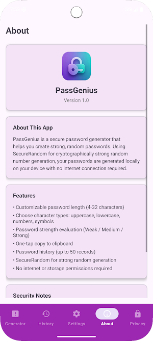 PassGenius Screenshot 3