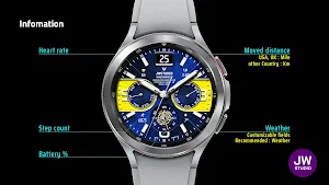 JW045 jwstudio watchface Screenshot 1