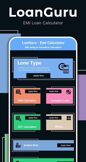 LoanGuru - EMI Loan Calculator Screenshot 1