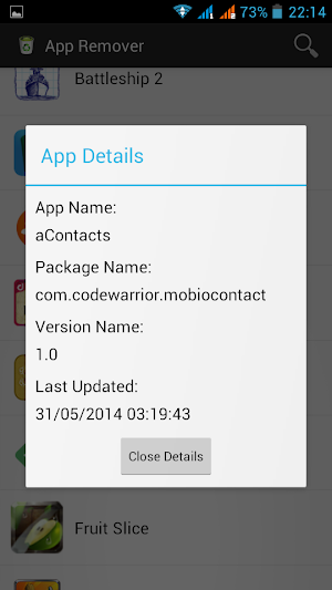 App Remover Screenshot 2