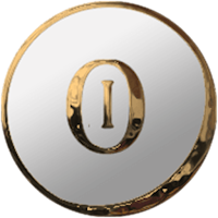 Oblique Pale Gold Icons Pack