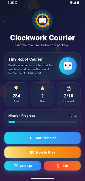 Clockwork Courier Screenshot 1