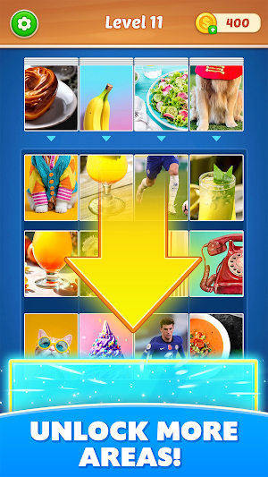 Jigsaw Cards: Drop & Match Screenshot 1