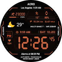 ACRO Genix Digi Rev watchface