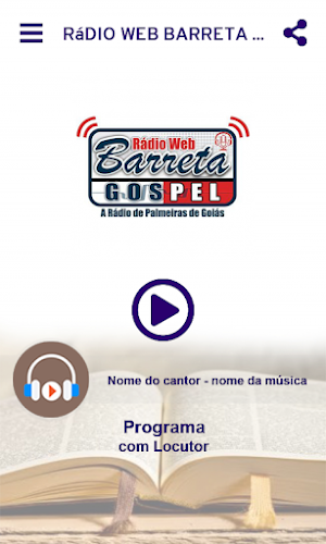 Rádio Web Barreta Gospel Screenshot 1