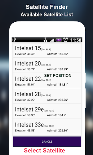 Satelite Finder(Dish Align)&Land Area Calculator Screenshot 2