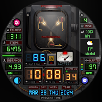 Back to the Future Watch Face