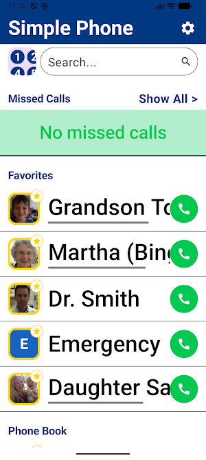 Simple Phone Screenshot 2