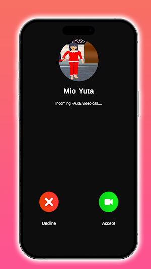 Mio Yuta Sakurani Fake Call Screenshot 2
