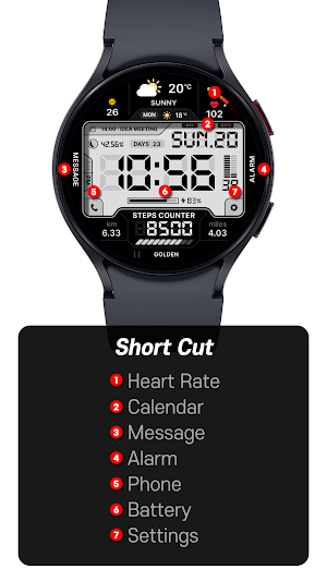 SamWatch Digital XXV Screenshot 2