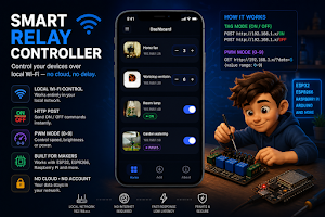 esp relay wifi controller Screenshot 0