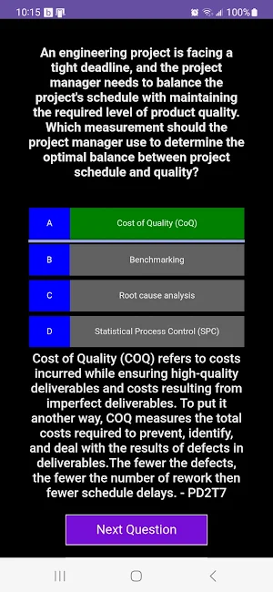 ProQuiz PMP - Premium Screenshot 2