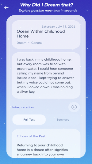 Dreamsy: AI Dream Interpreter Screenshot 0