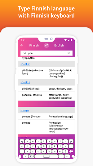 Meaning in Finnish Screenshot 2