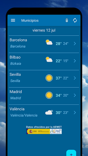 Clima España Screenshot 0