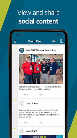 DAV Events Screenshot 0