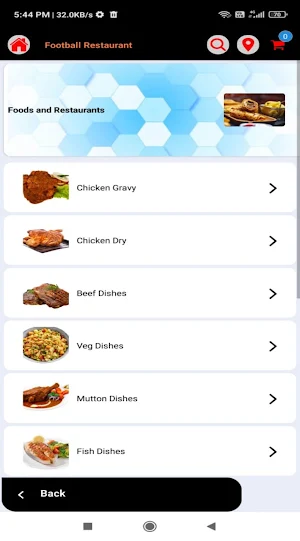 Football Restaurant Screenshot 1