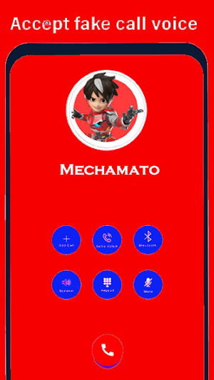Mechamato fake call Screenshot 2