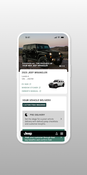 Vehicle Delivery Screenshot 2