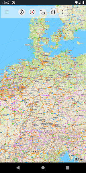 German Topo Maps Screenshot 2