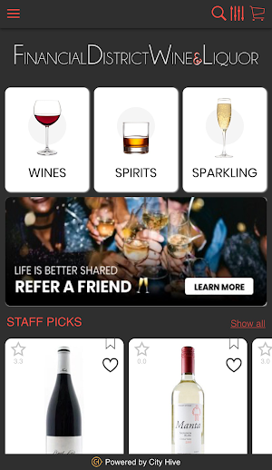 Financial District Wine Screenshot 1