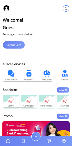 e-Care Screenshot 1