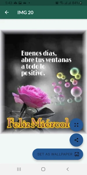 Saludos diarios hermosos Screenshot 2