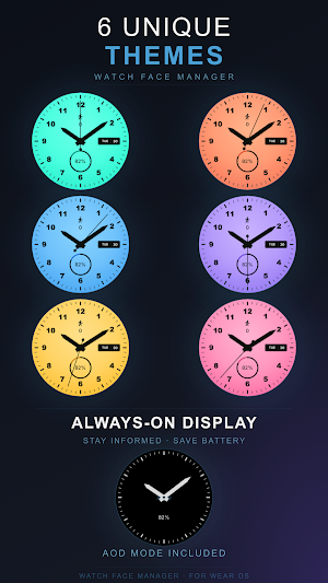 Mint Meridian Watch Face Screenshot 2