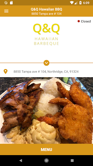 Q&Q Hawaiian BBQ Screenshot 0
