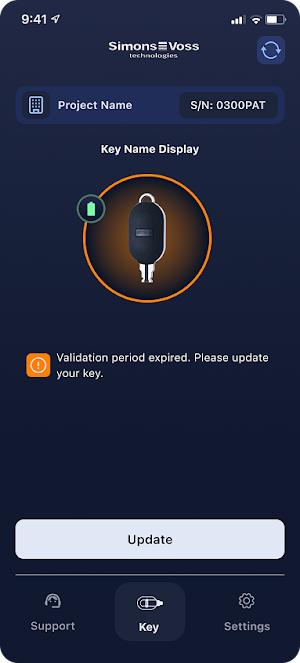 SimonsVoss SYNC2Go Screenshot 1