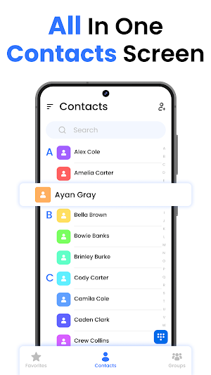 Contacts Screenshot 1