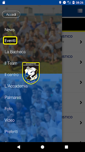 Accademia Internazionale Screenshot 1