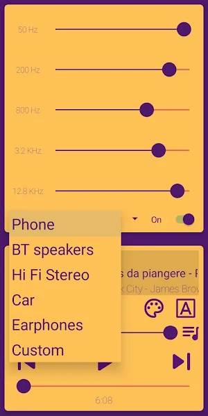 Hi Fi Music Car Player Equalized - Free Screenshot 3