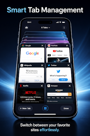 Orbit Browser: Fast & Private Screenshot 3