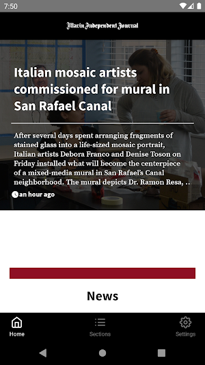Marin Independent Journal Screenshot 0
