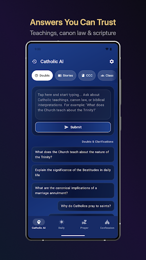 Catholic AI - Faith Companion Screenshot 0