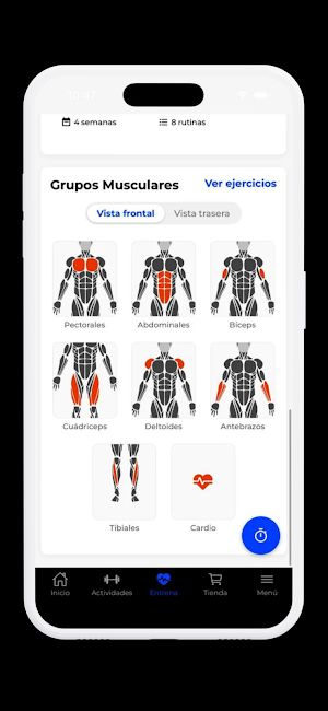 EVOLUTIONGYM Screenshot 3