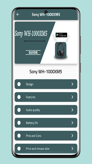 Sony WH-1000XM5 Guide Screenshot 0