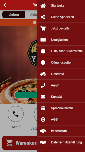 Yamo Pizza Screenshot 1