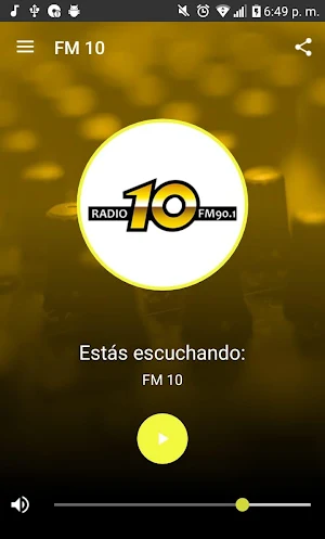 FM 10 Corrientes Screenshot 2
