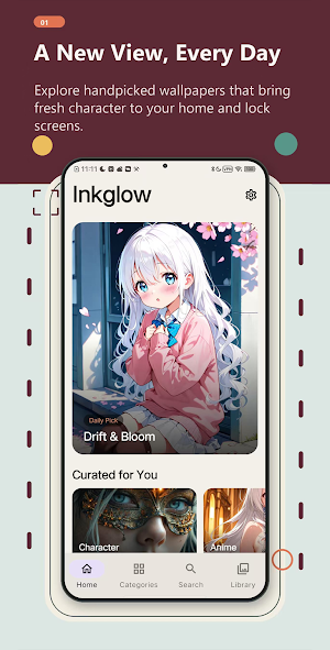Inkglow Wallpaper Studio Screenshot 0