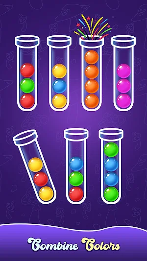 Color Sort: Candy Ball Puzzle Screenshot 2