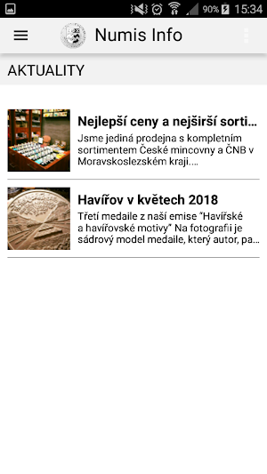 Numis Info Screenshot 2